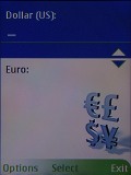 Screenshots of Nokia 6500 slide