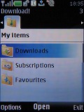 Screenshots of Nokia 6500 slide
