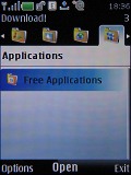 Screenshots of Nokia 6500 slide