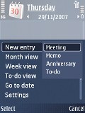 Nokia E51 screenshots