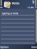 Nokia E51 screenshots