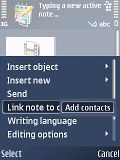 Nokia E51 screenshots