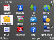 Nokia E72 screenshot