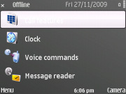Nokia E72 screenshot