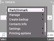 Nokia E72 screenshot