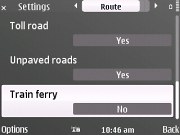 Nokia E72 screenshot