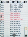 Samsung D880 screenshot