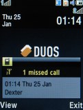 Samsung D880 screenshot