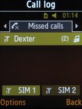 Samsung D880 screenshot