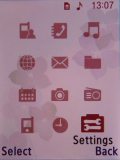 Samsung G600 screenshots