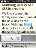 Samsung Galaxy Mini S5570