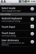 Samsung I7500 Galaxy screenshot