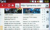 Samsung S5560 Marvel screenshot