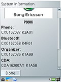 Sony Ericsson P990