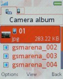 Sony Ericsson W302 screenshot