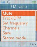 Sony Ericsson W302 screenshot