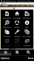 Sony Ericsson Satio screenshot