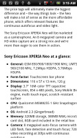 Sony Ericsson Xperia Neo