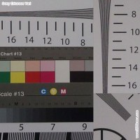 Sony Ericsson Yari Resolution Chart Crop