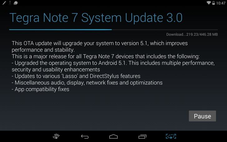android 5.1 new features note 4