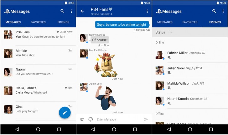 psn messenger