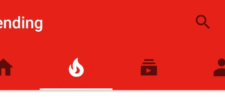 YouTube adds Trending tab to website and apps  GSMArena blog