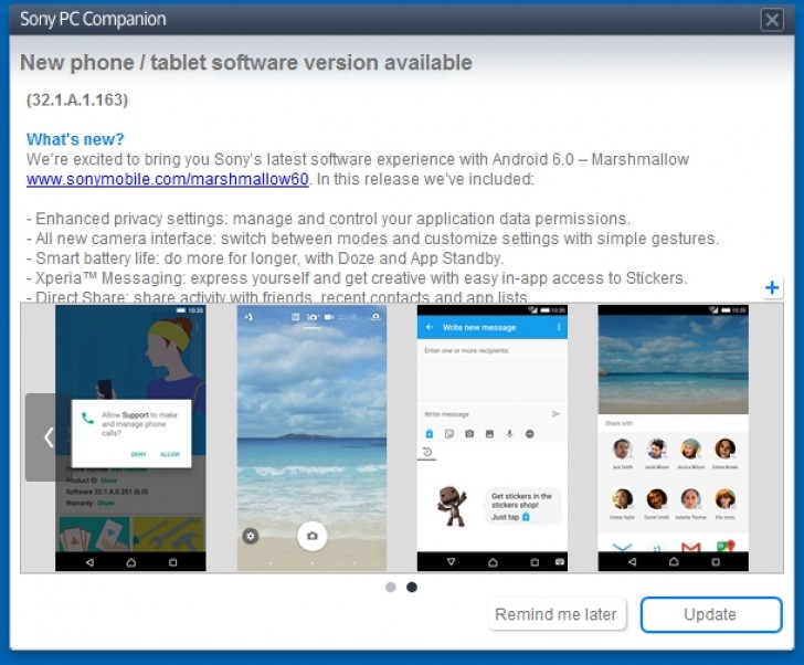 sony xperia s pc companion update