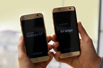 Gold-plated Samsung Galaxy S7 and S7 edge by Karalux