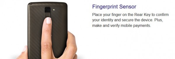 Lg stylus 2 plus fingerprint scanner