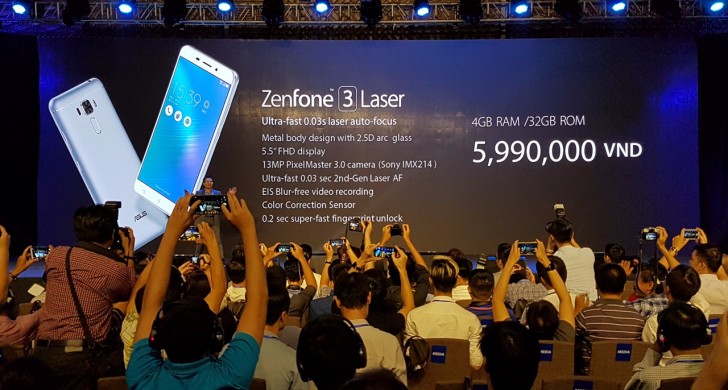 Asus Announces The Zenfone 3 Laser And Zenfone 3 Max Gsmarena Com News