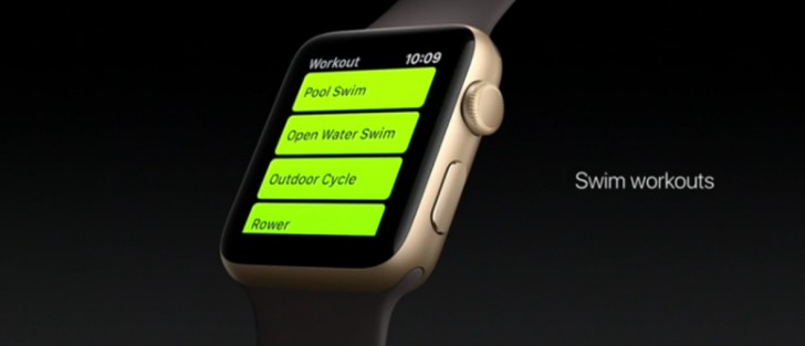 open water swim apple watch