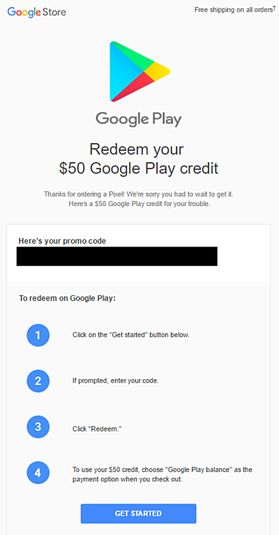 Redeem Promo Code Google Play