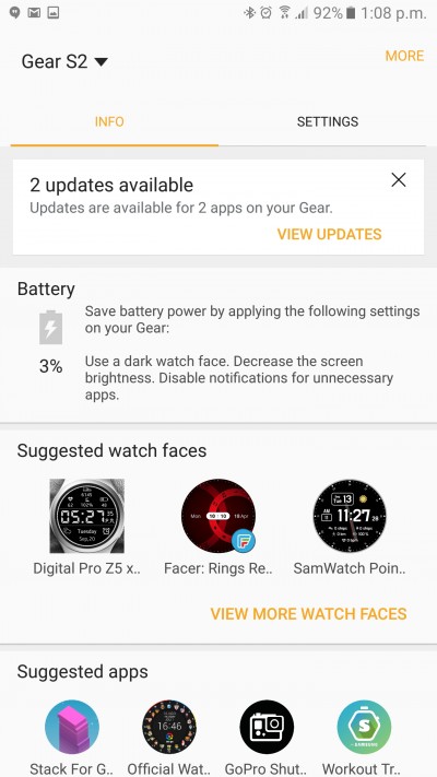 play store on gear s3