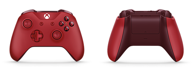 microsoft xbox wireless controller red