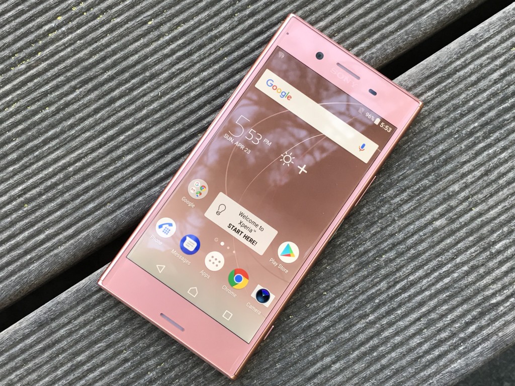 Here Are Some Hands On Shots Of The Bronze Pink Sony Xperia Xz Premium Gsmarena Com News