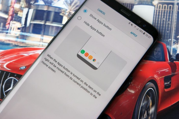 Samsung Galaxy S8 Lets You Disable App Drawer Gsmarena Blog