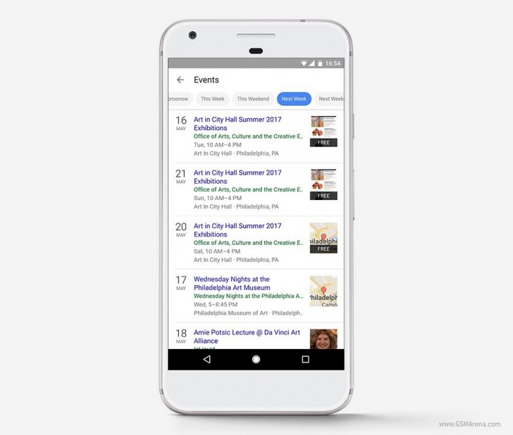 Google Search On Mobile Now Lets You Easily Find Events Nearby Gsmarena Com News