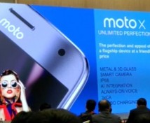Leaked shots from a Moto X (2017) presentation