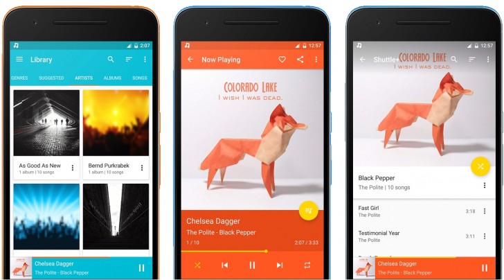 Top music player apps for Android - GSMArena.com news
