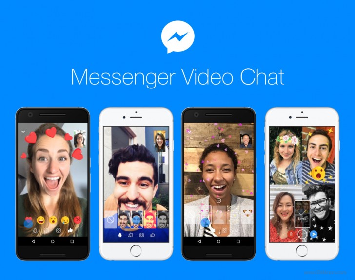 Facebook Messenger Video Chat Gets Animated Reactions Filters Masks And Effects Gsmarena Com News