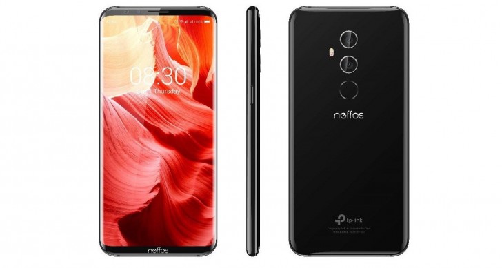 Renders of Neffos with 18:9 screen appear in the wild