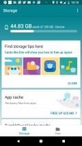 Storage Tab