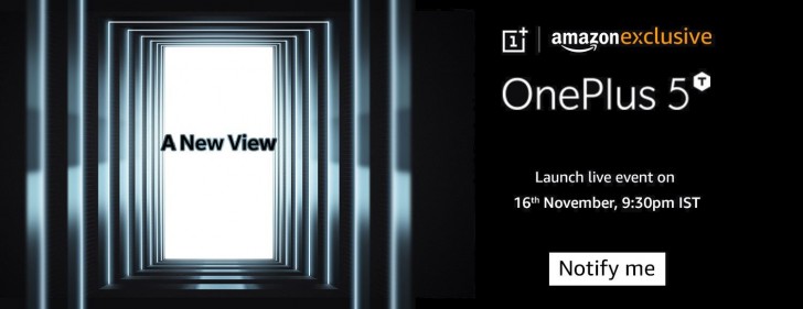 OnePlus 5T will be exclusive to Amazon India