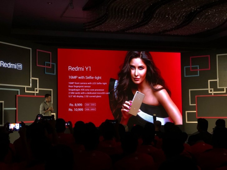 Xiaomi announces the Redmi Y1 and the Redmi Y1 Lite