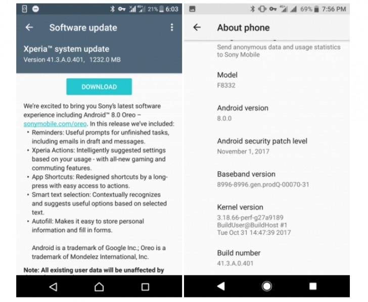 第二波 Oreo：Sony 開始向 Xperia XZ 與 XZs 推送 Android 8.0 更新 1