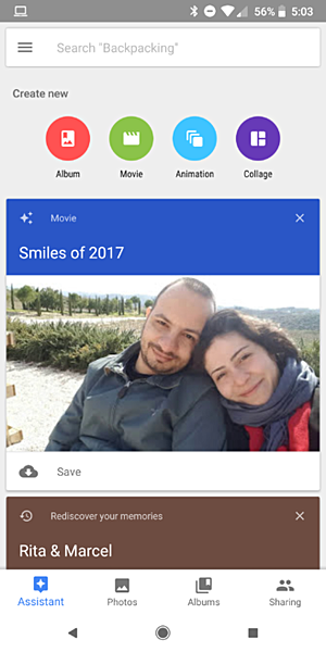 Google Photos' 'Smiles of 2017' movie rolling out for some