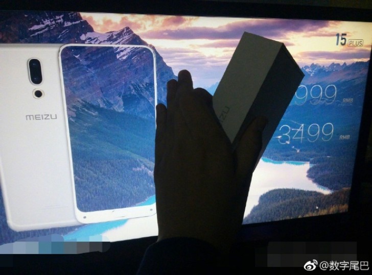 Meizu 15 Plus first images reveal tri bezel-less design