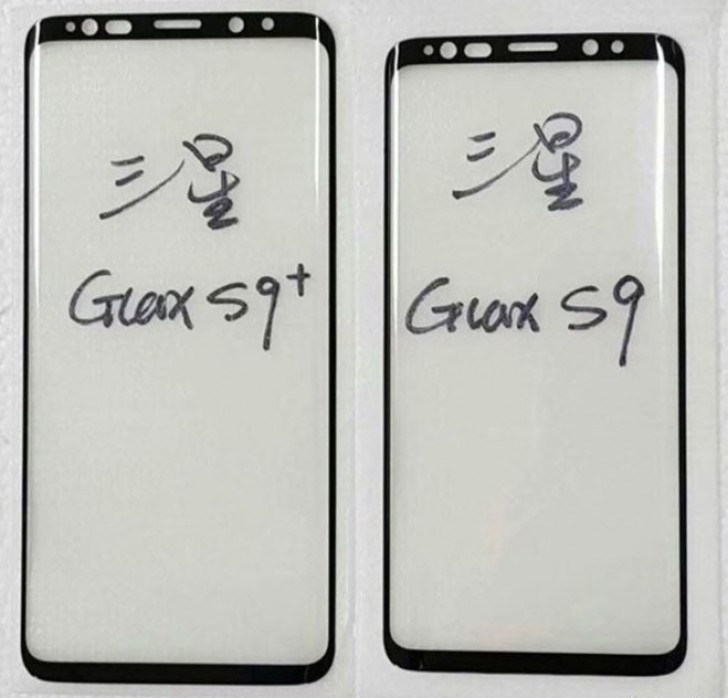 Samsung Galaxy S9 and S9+ front panels leak alongside rumored battery capacity