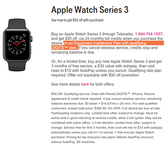 apple watch promotion