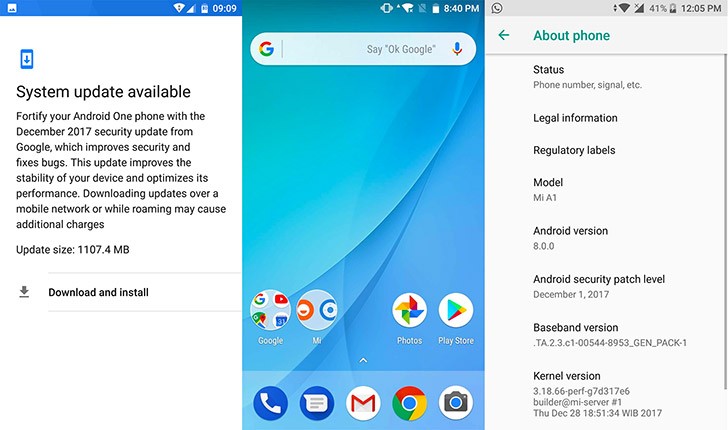 Xiaomi Mi A1 finally getting Android 8.0 Oreo